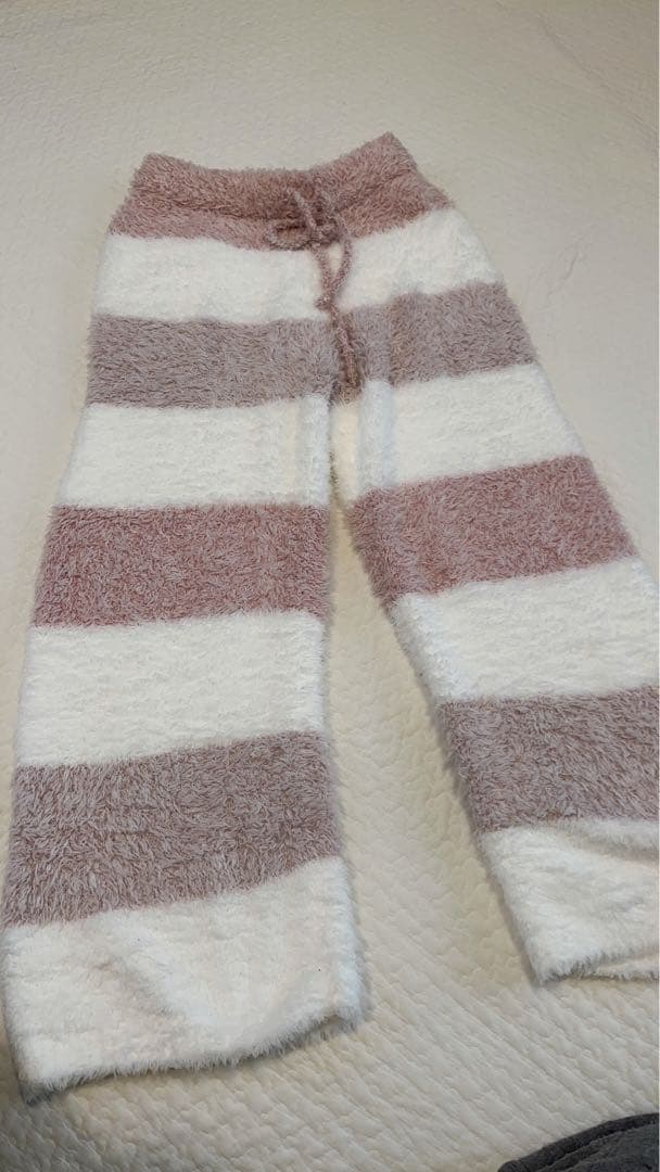 ◆試着のみ◆ジェラピケ ジェラートピケ ルームウェア 上下セット ピンクボーダー