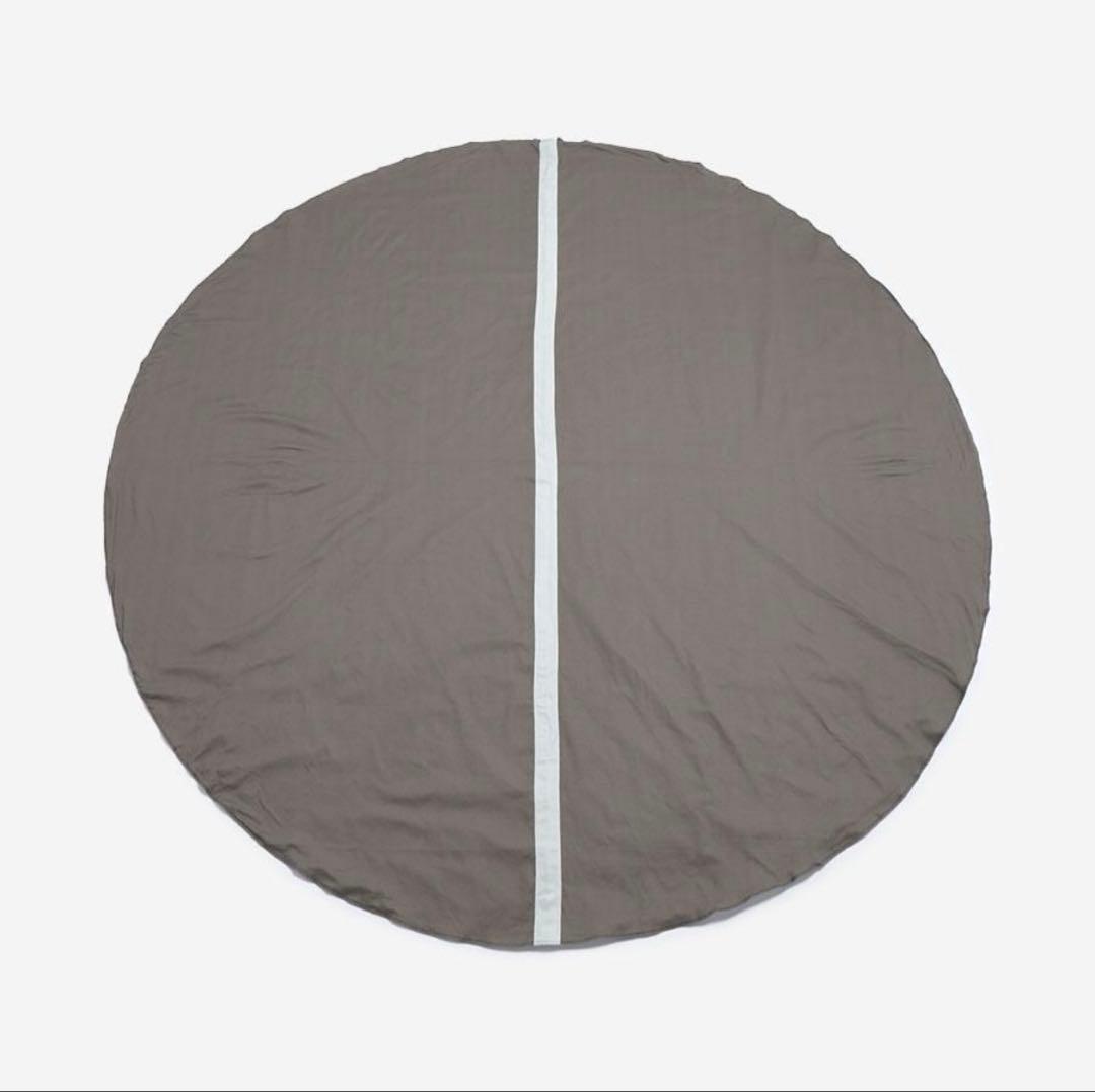 新品 アクタス 円形こたつカバー チャコールグレー こたつ布団カバー ACTUS