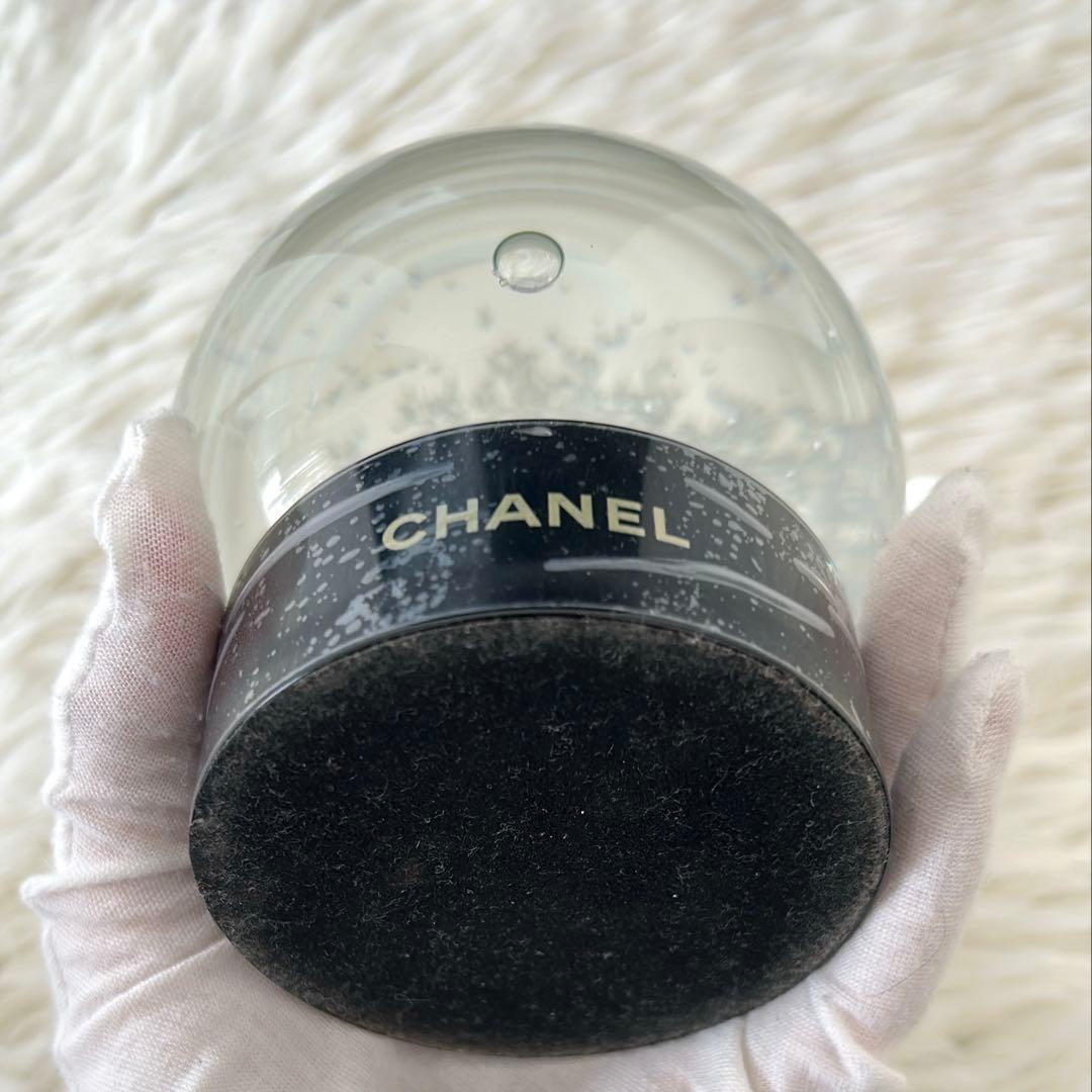 【美品】 CHANEL シャネル スノードーム ショッピングバッグ ショッパー