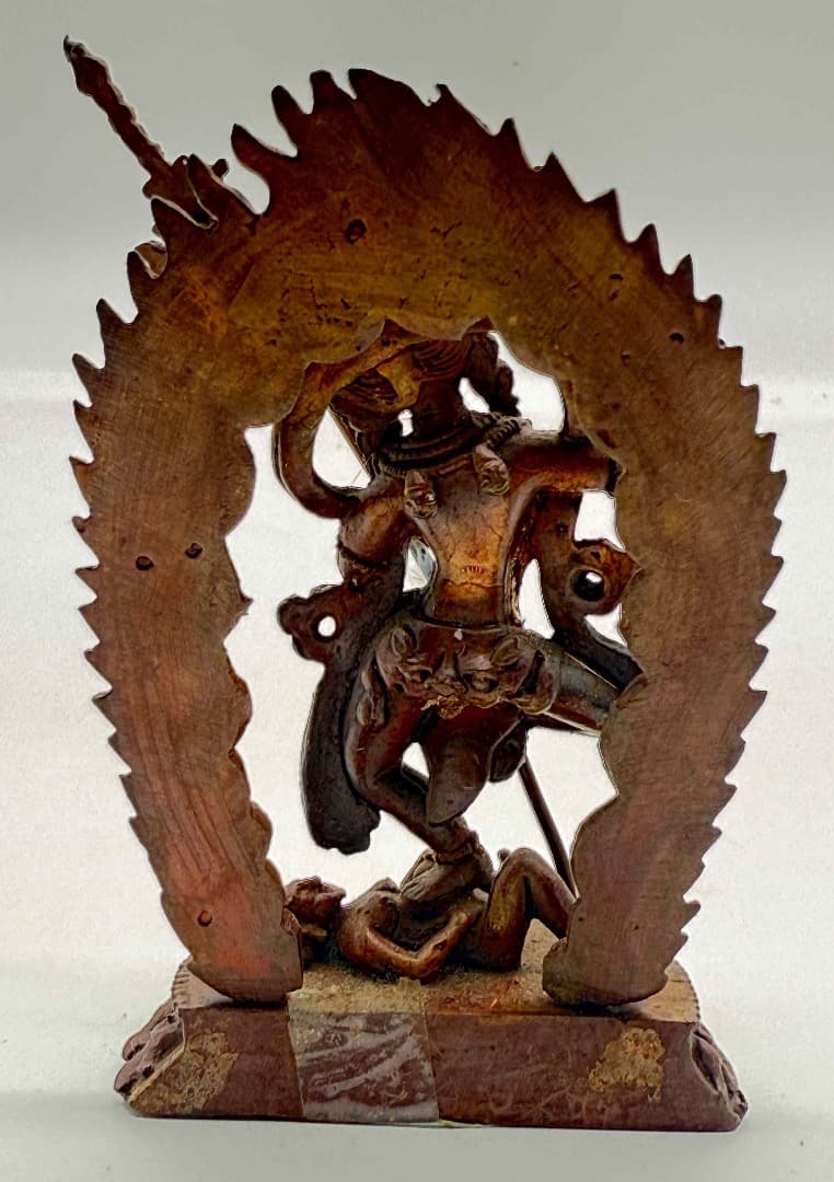 ◆ダーキニー(荼枳尼天)像◆仏教 チベット◆アンティーク風