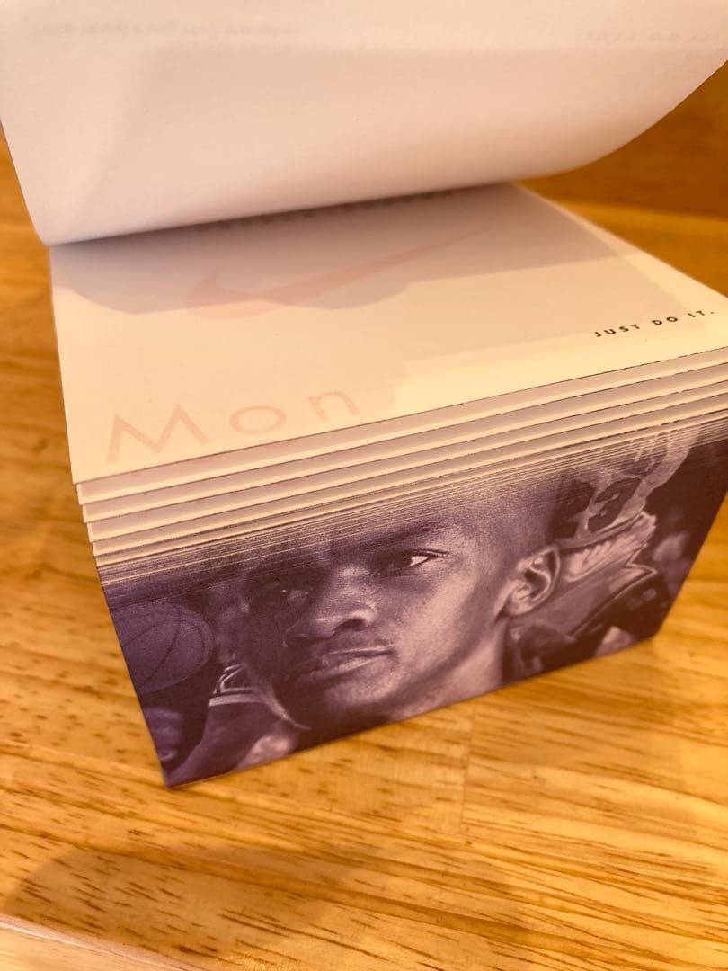 デッドストックNike1997年ナイキ卓上カレンダーjordan野茂90s非売品