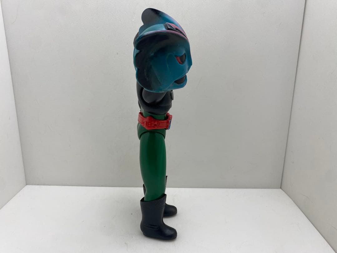 当時物！旧バンダイ　超人バロム1 面取れソフビ