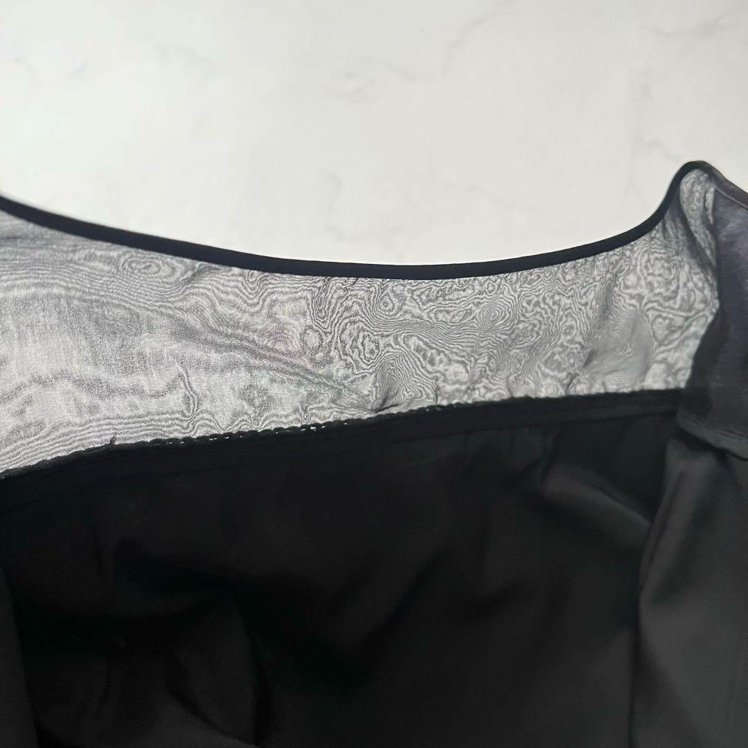 美品 セルフォード 総レース ロング ワンピース フレア シアー 黒 M 38