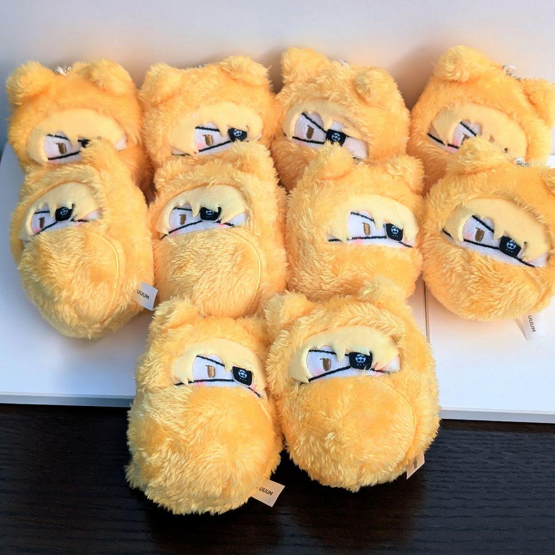 カラフルピーチ たっつん くるみたぴぬい 10個セット ぬいぐるみ キーホルダー