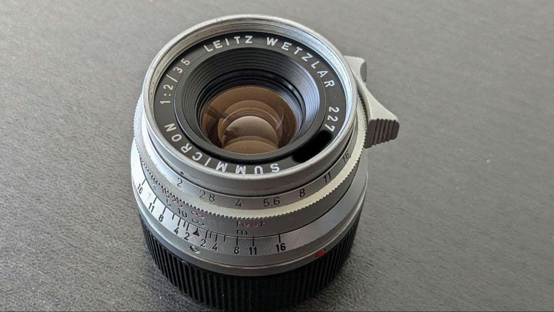 Leica summicron ズミクロン 35mm (8枚玉) ドイツ