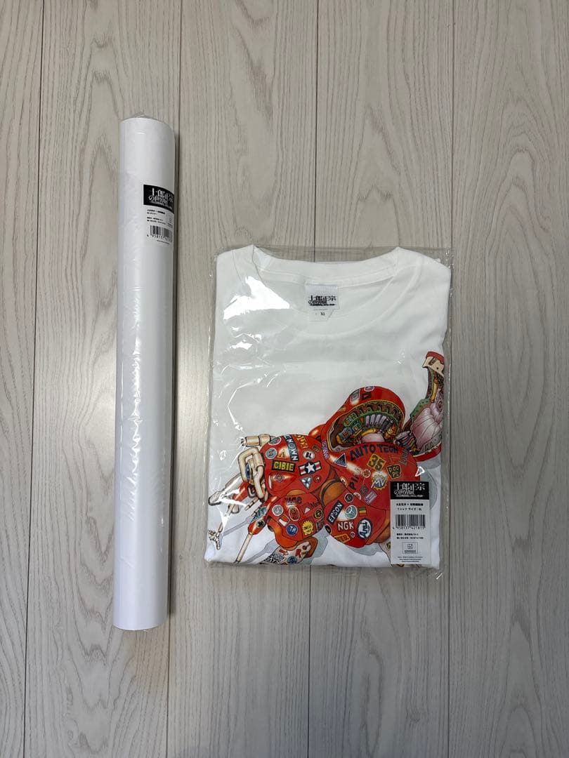 士郎正宗 大友克洋 コラボtシャツ&ポスター　攻殻機動隊　AKIRA