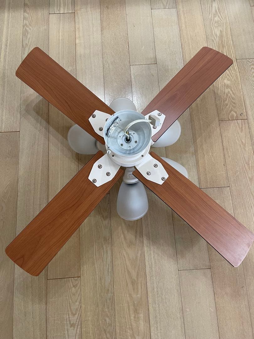 10畳Windouble 6灯シーリングファンライト リモコン付き BIG102