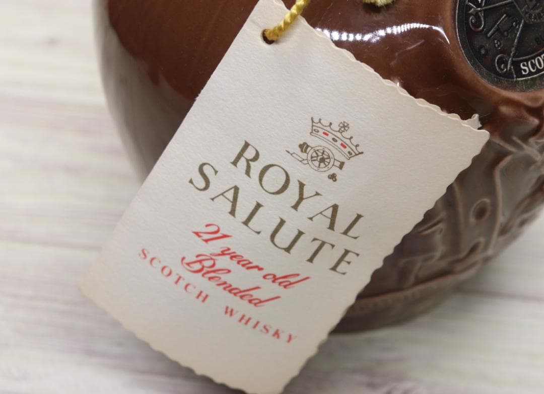 ◆未開栓 2本 ロイヤルサルート 陶器ボトル ウイスキー 21年 まとめ