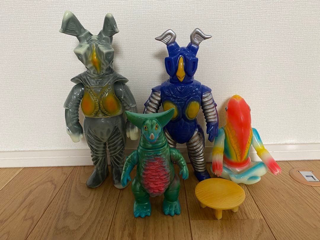 ウルトラマンソフビセット　ブルマァク、ブルマァク魂、マーミットなど
