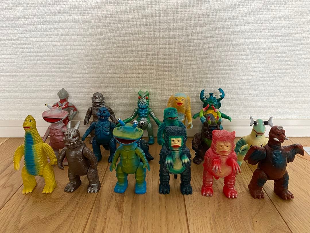 ウルトラマンソフビセット　ブルマァク、ブルマァク魂、マーミットなど