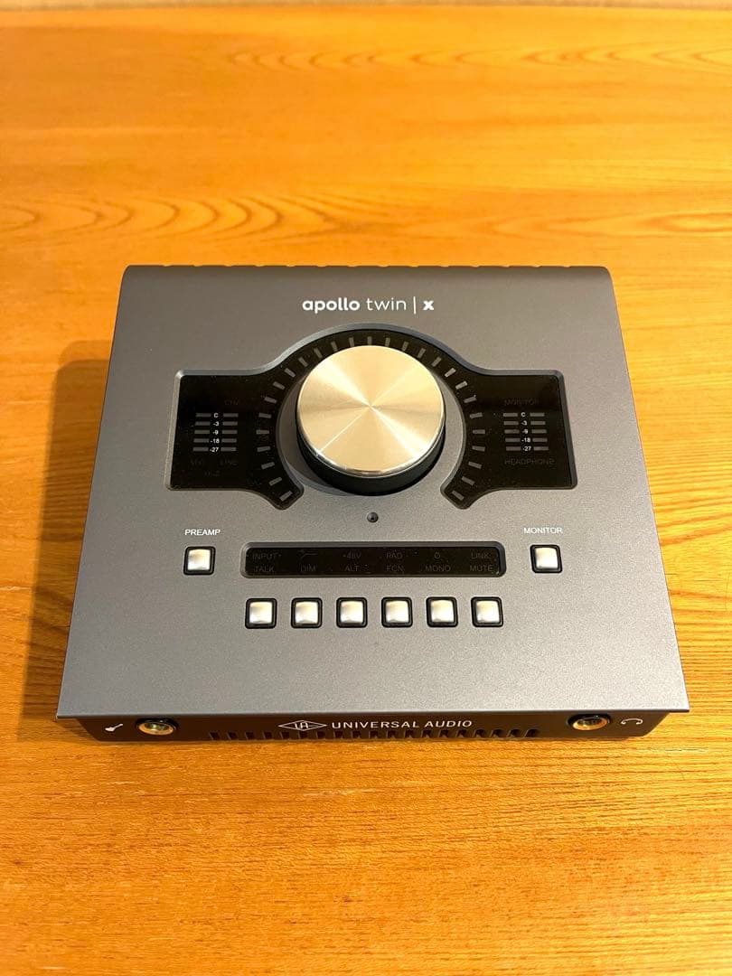 【ケース付】universal audio apollo twin X QUAD