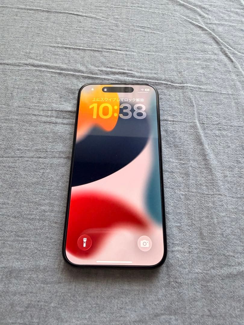 【美品】Apple iPhone 15 ￼￼Pro ブラックチタニウム