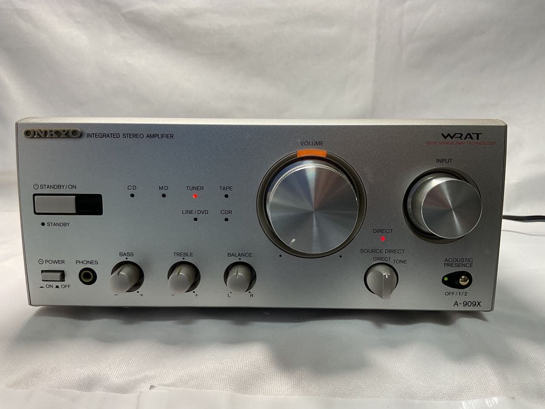 ゆう&あみぃ 　　ONKYO A-909X プリメインアンプ