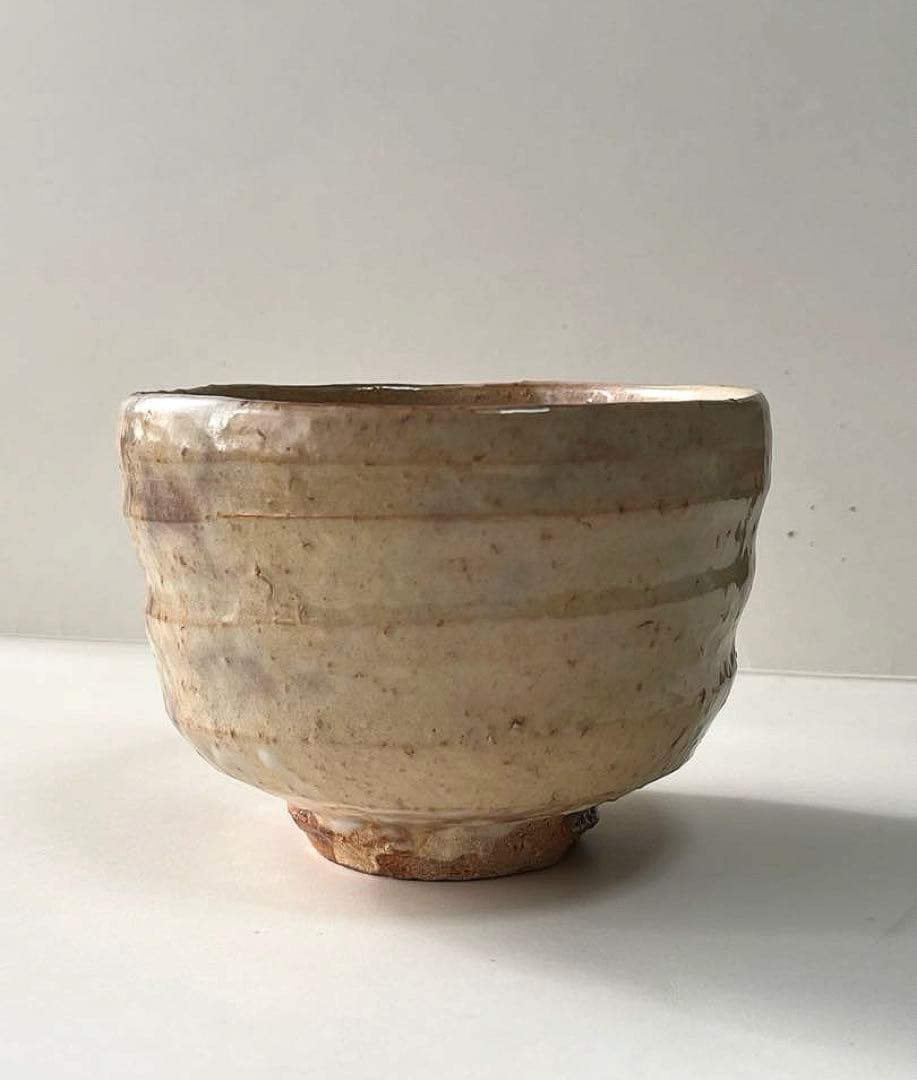 新品未使用　兼田昌尚作　萩焼　抹茶茶碗