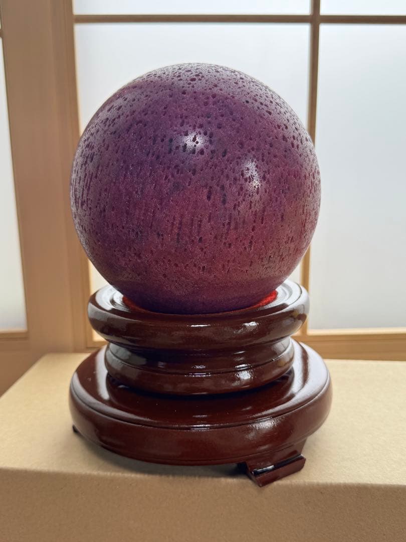 特大ルビー原石スフィア