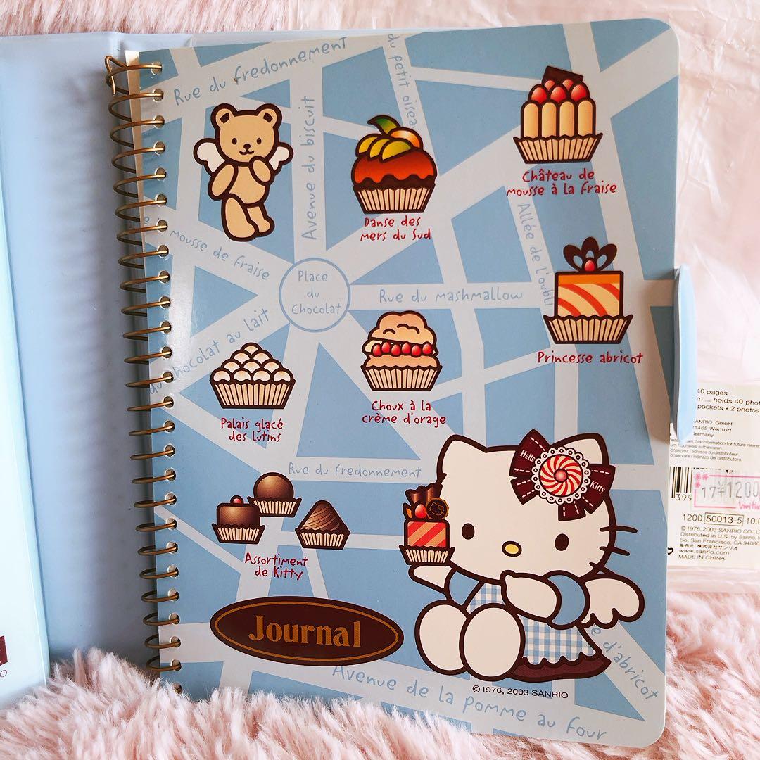 希少レア　ハローキティ　エンジェルベア　スイーツ　USA レターセット　ケース