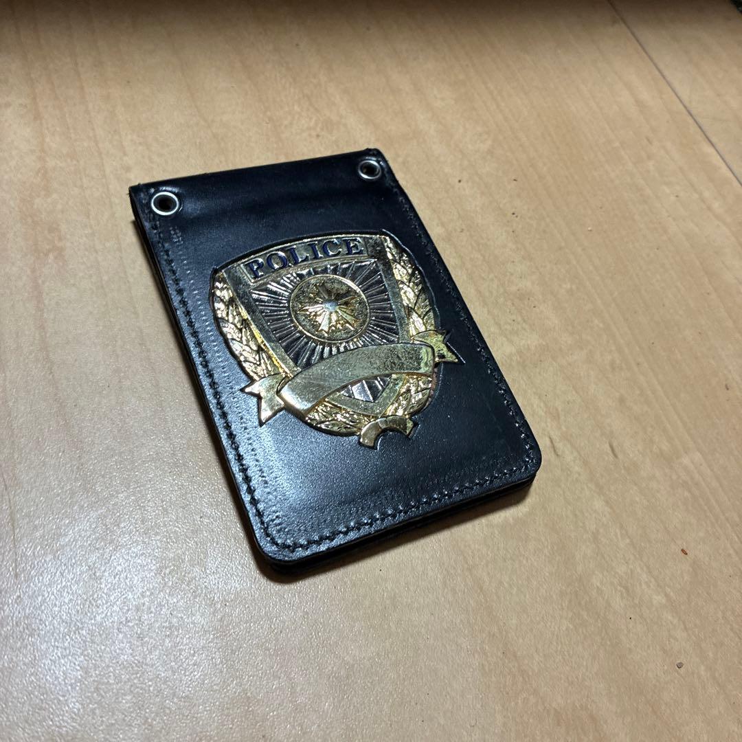 警察手帳レプリカ　小道具・撮影用　廃盤