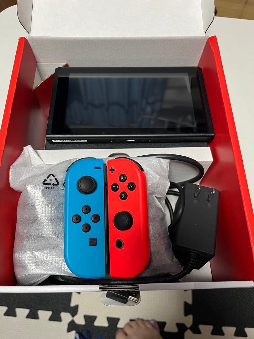 Nintendo Switch 青とオレンジ Joy-Con 本体