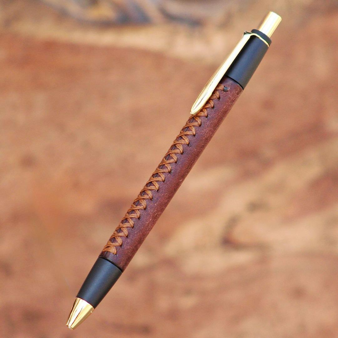 革軸ペン　プエブロ タバコ　シックザール　schicksal