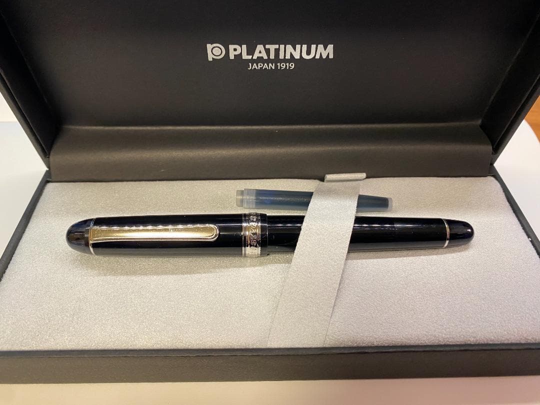 #3776 センチュリー 字幅F プラチナ万年筆