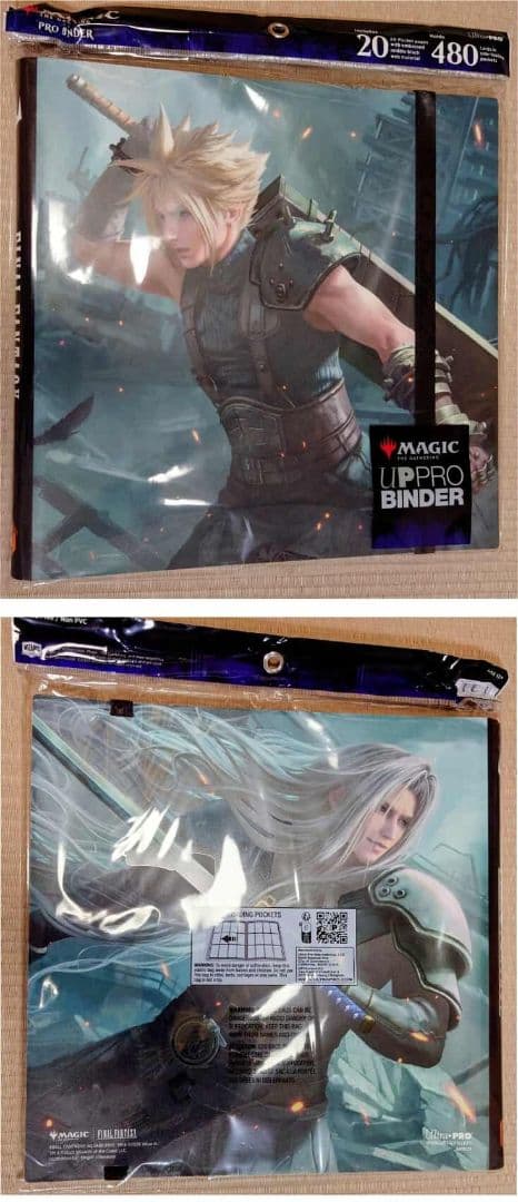 ultrapro クラウド　セフィロス　バインダー