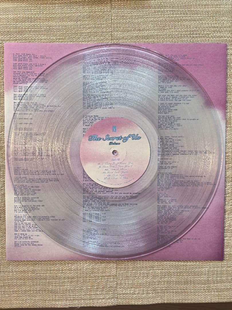 Gracie Abrams-Secret Of Us （クリアヴァイナル2LP）