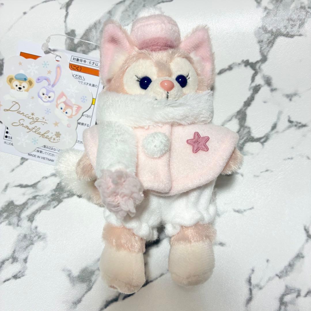 リーナベル　ダンシングスノーフレークス　ぬいぐるみバッジ　ぬいば