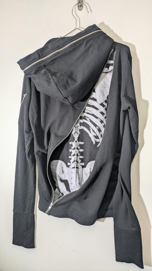 PPFM スカルジップパーカー ギミック Мサイズ