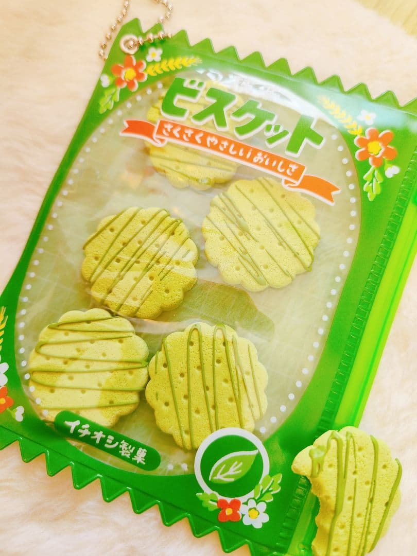 カスタムビスケット　コーヒー　フェイクスイーツ　樹脂粘土　スライダーケース