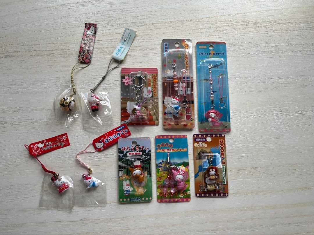ハローキティ ストラップセット　約165個