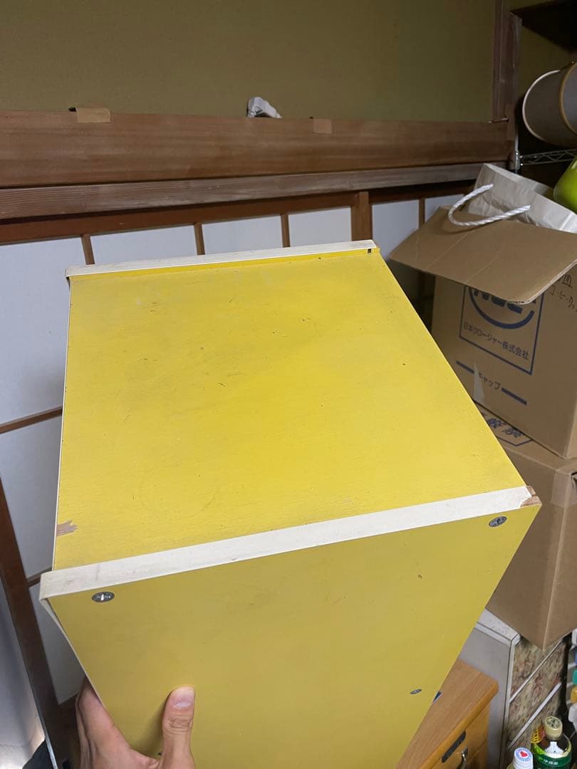 アンティーク レトロポップ 整理タンス 昭和レトロ おもちゃ箱 スペースエイジ