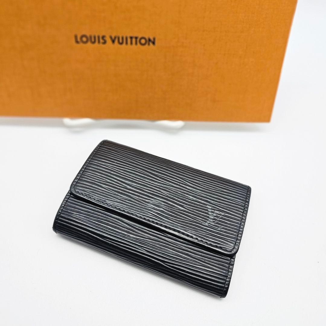 極美品✨ルイヴィトン エピ ミュルティクレ 6 キーケース 6連 ブラック 黒