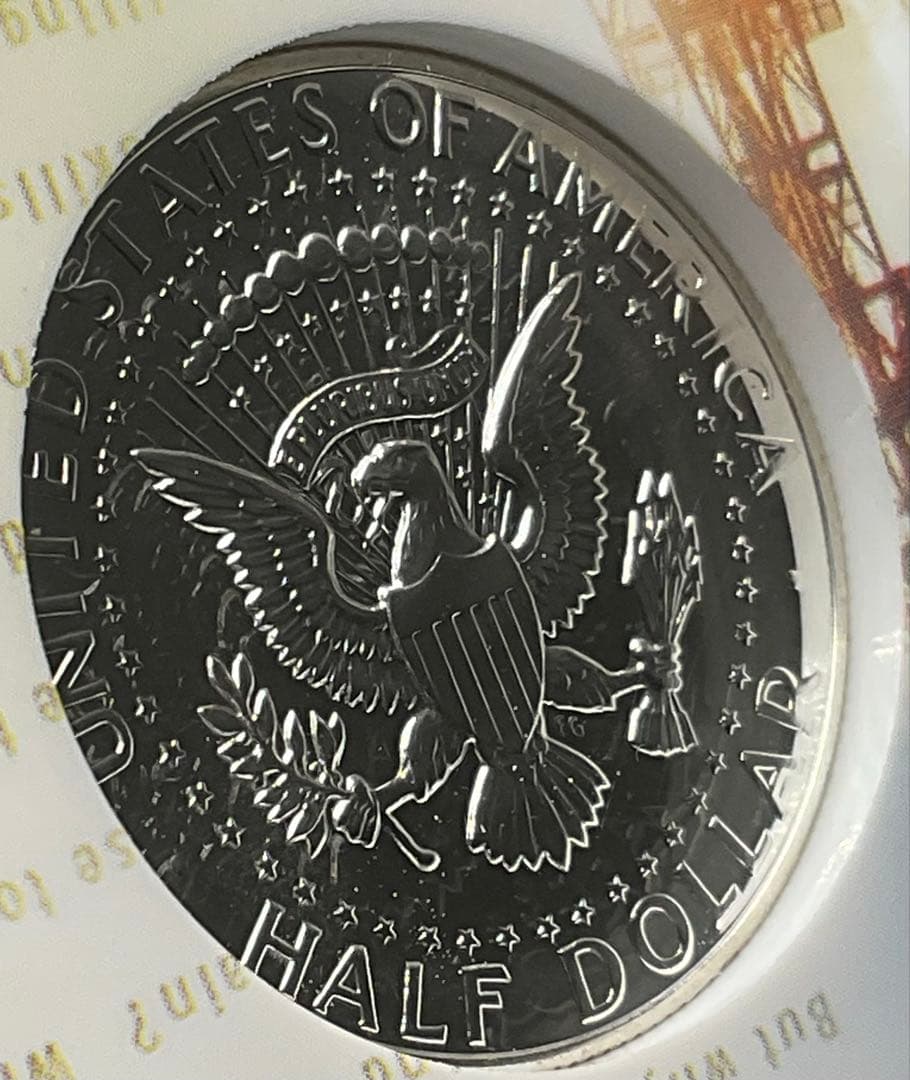 1964年　アメリカ　ハーフダラー　ケネディ　NGC PF69 サイン　銀貨