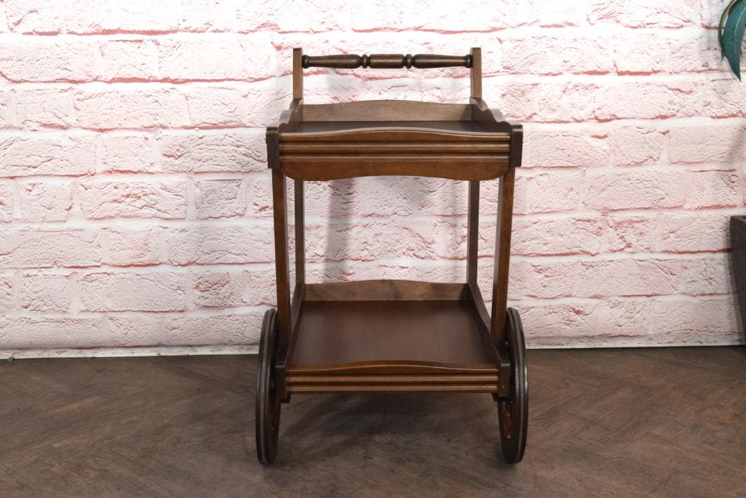 karimoku/カリモク キッチンワゴン アンティーク調 店舗 オブジェ