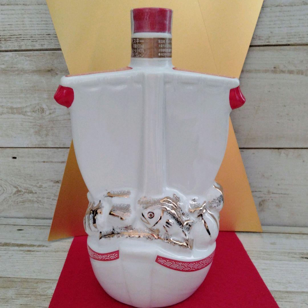 ✫未開栓✫【SUNTORY 】 干支ボトル巳年　宝船　2001年