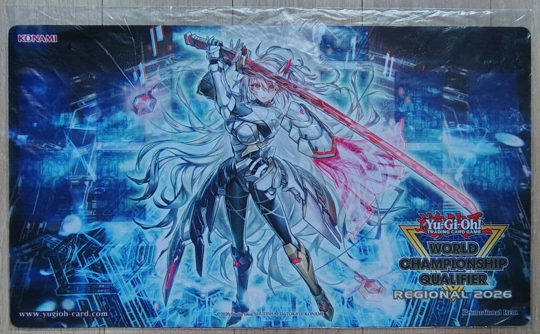 遊戯王 公式 プレイマット 閃刀姫＝ゼロ WCQ 2026 未開封 EU版