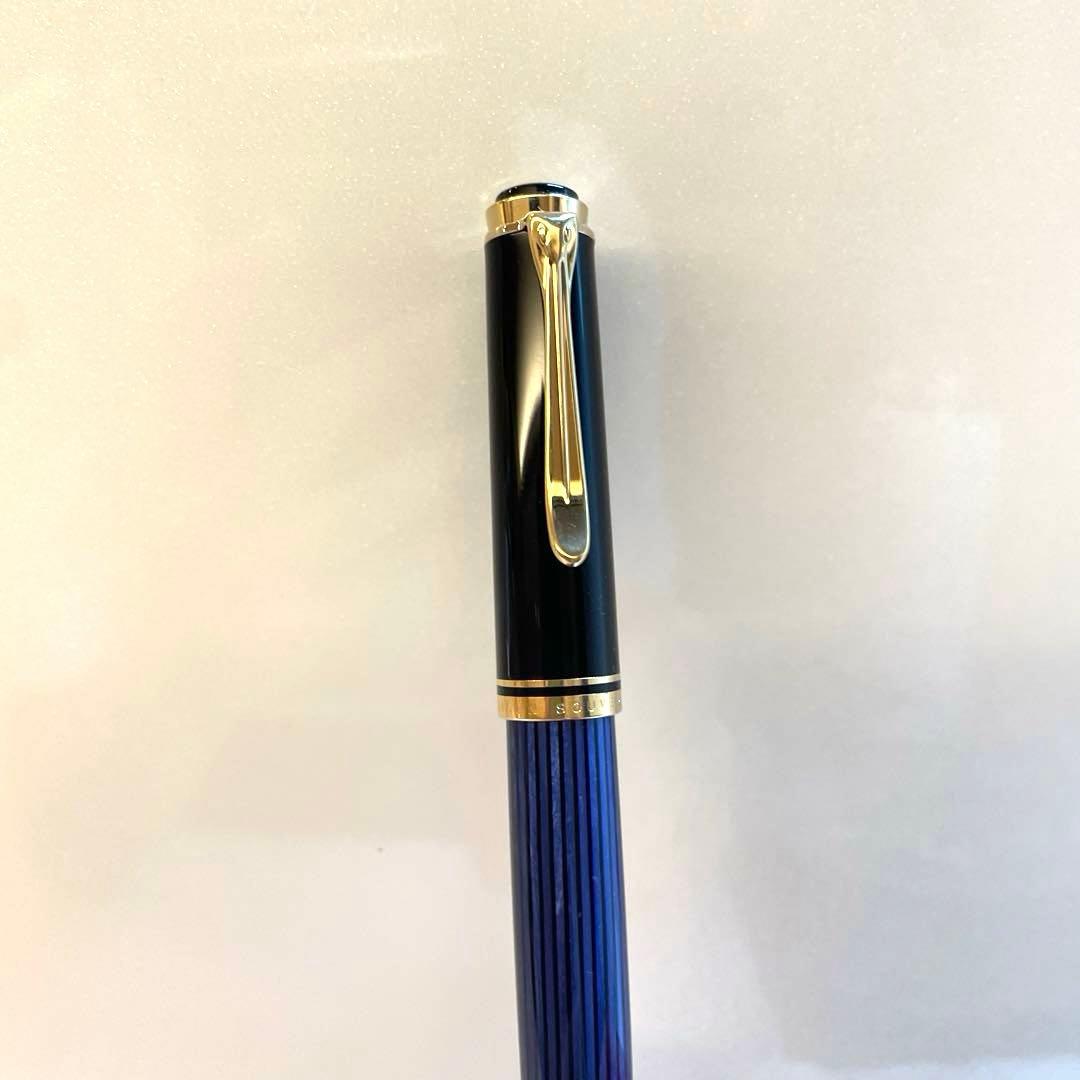 ペリカン　スーベレーン　ローラーボール　R400　ブルーストライプ