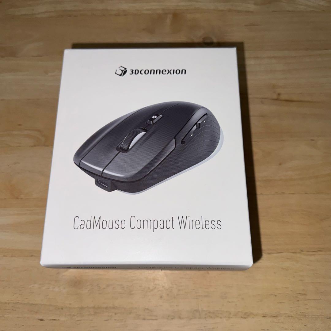 マウス・トラックボール 3Dconnexion CadMouse Compact Wireless