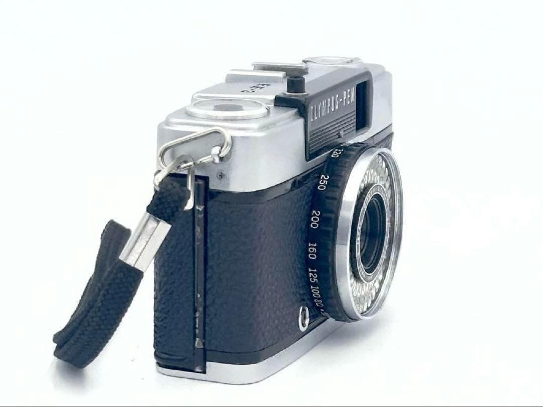 【くるみもち様　革貼り替え】OLYMPUS PEN EE-3 ハーフサイズカメラ