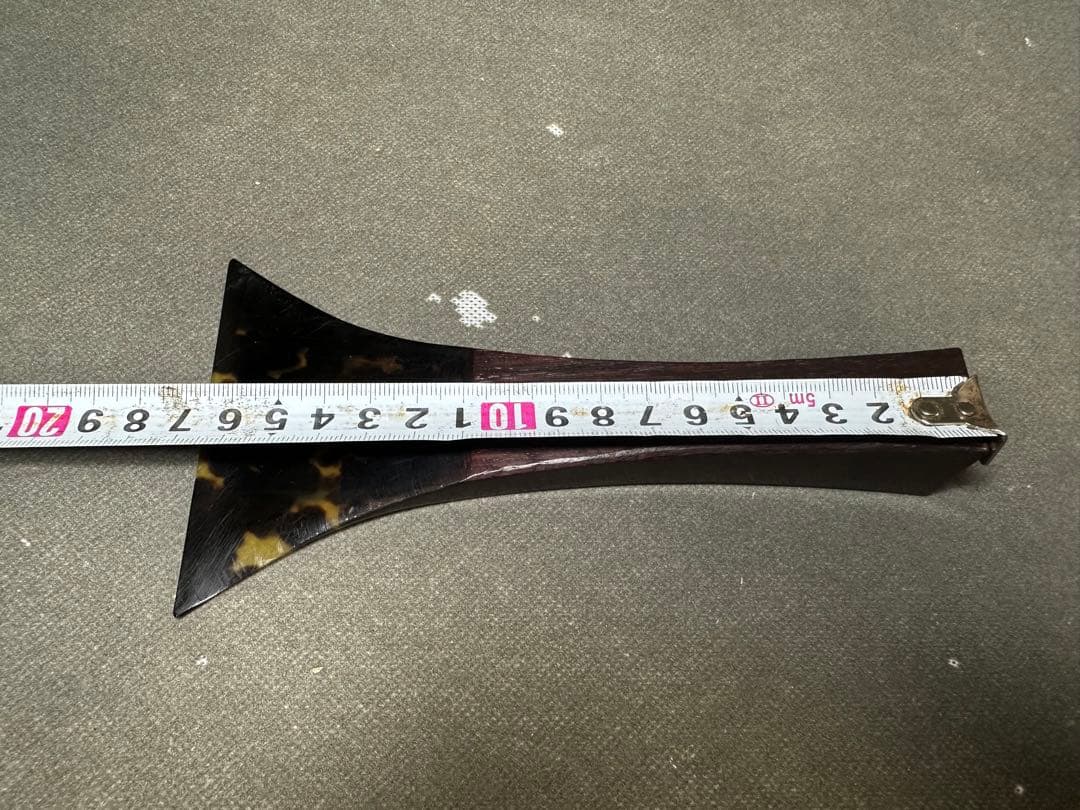 三味線　鼈甲撥　撥　バチ　天然素材　和楽器　民謡　アンティーク　細密細工