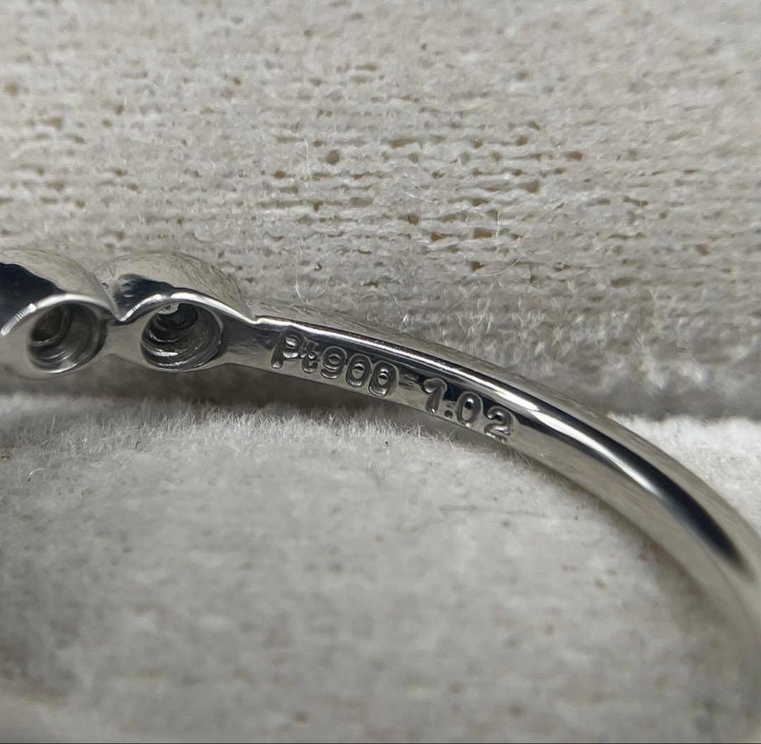 JK2★高級 ロイヤルブルーサファイア1.02ct D リング 鑑付