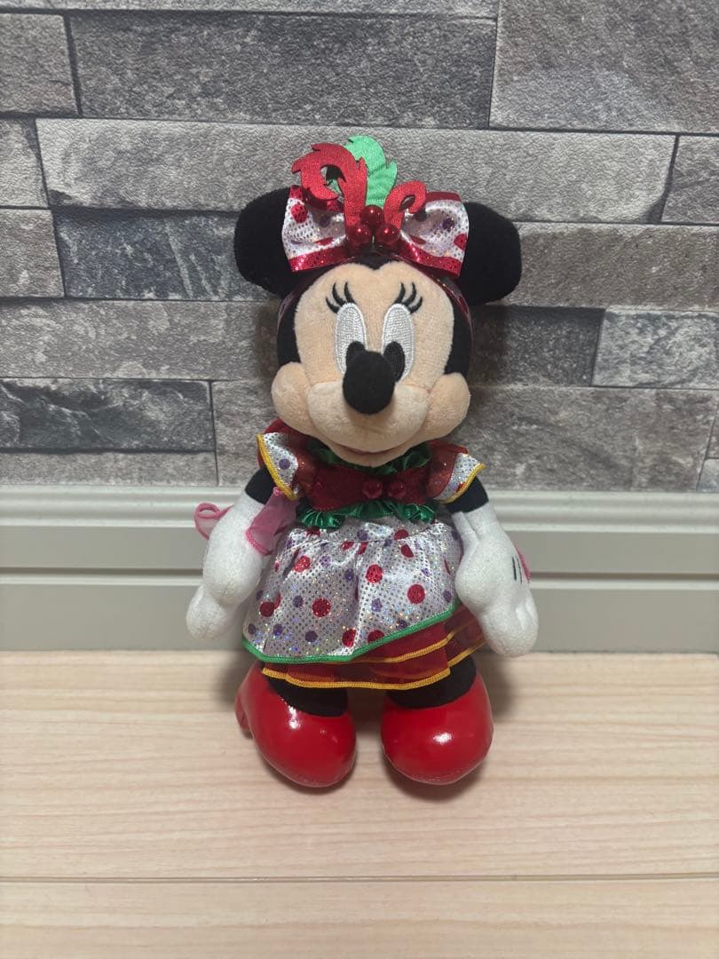 トータリーミニーマウス ぬいぐるみバッジ＆カプセルトイセット