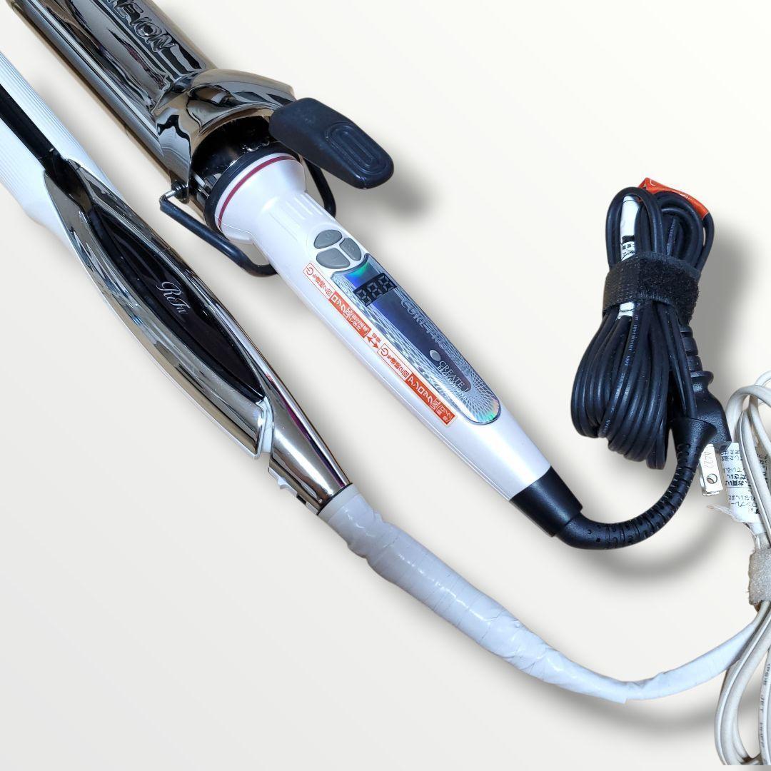 セット売り リファ ストレートアイロン 2021年製 クレイツ45mmコテ