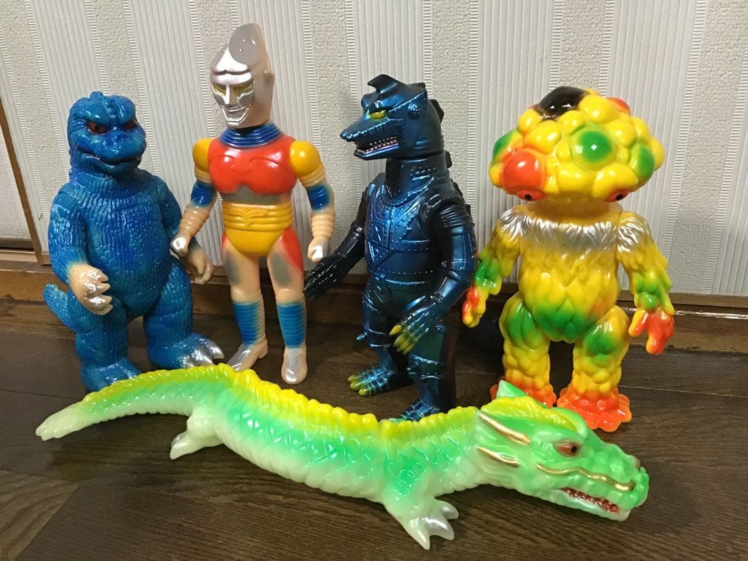 M1号　東宝怪獣5体セット　福袋　現状現品渡し　美品　プロフ必読　値引不可