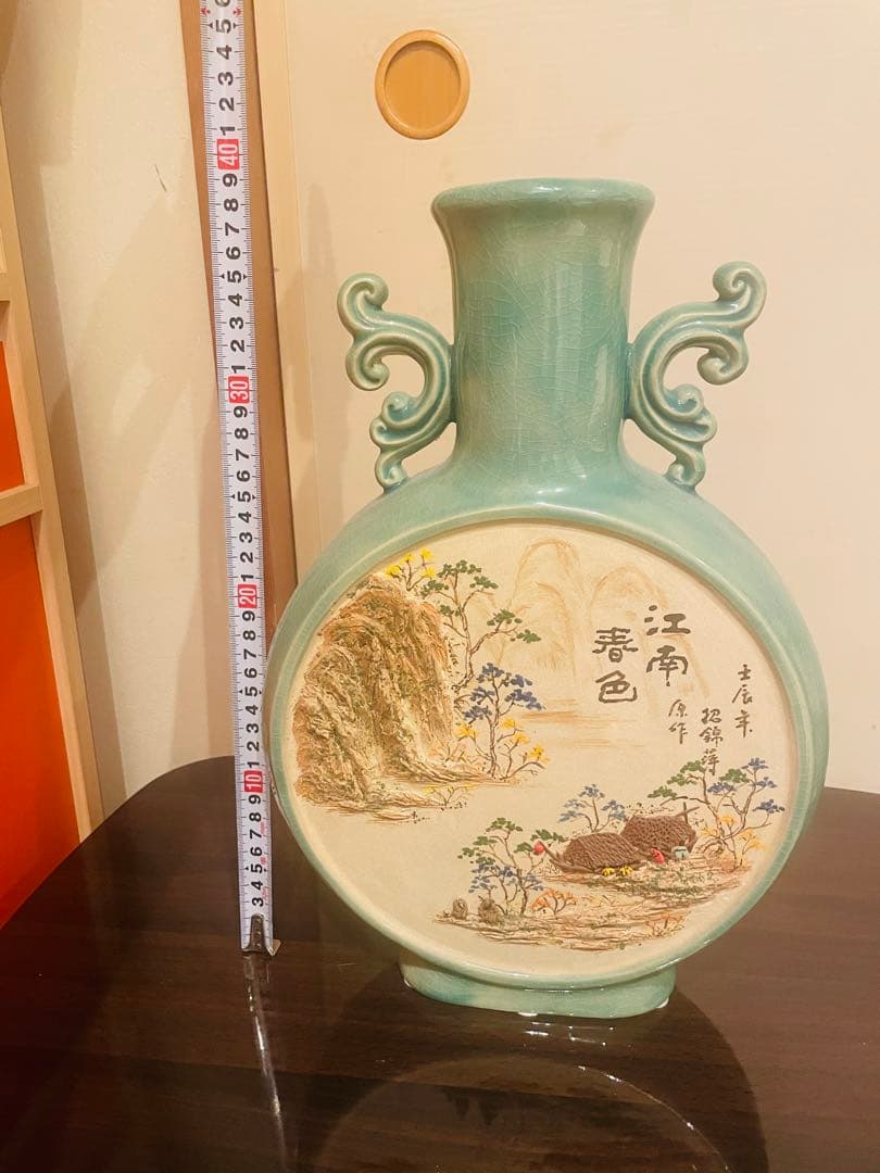 中国の花瓶　焼き物