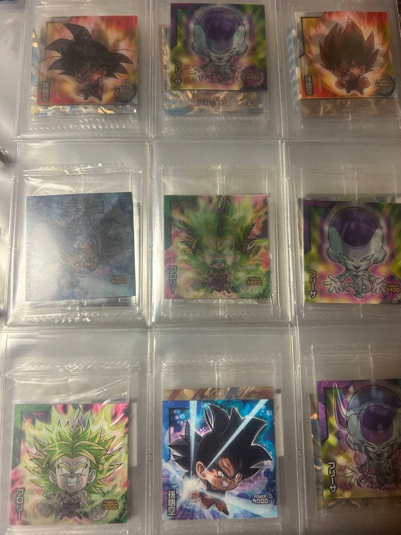 ドラゴンボールウエハースシール