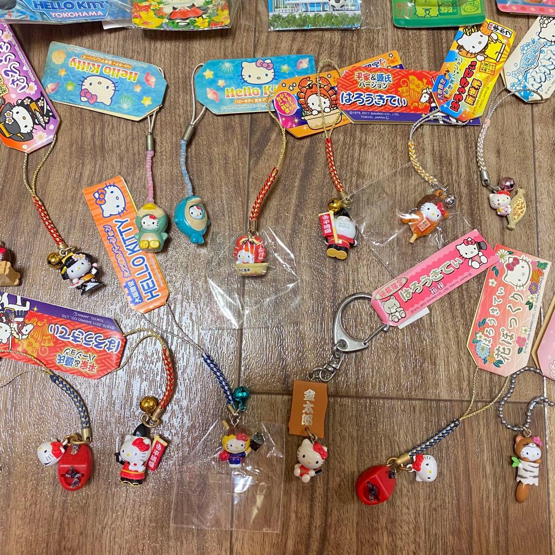 ご当地サンリオハローキティストラップキーホルダー　まとめ