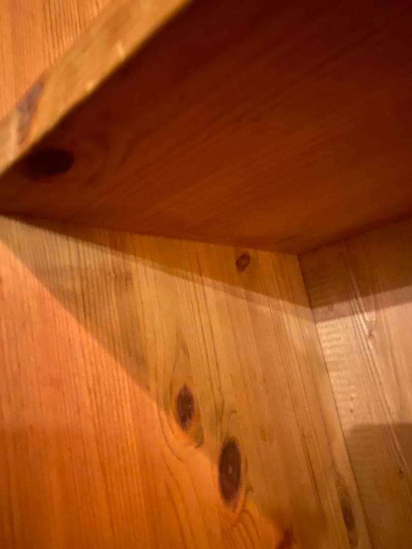 木製4段本棚 ナチュラルウッドカラー