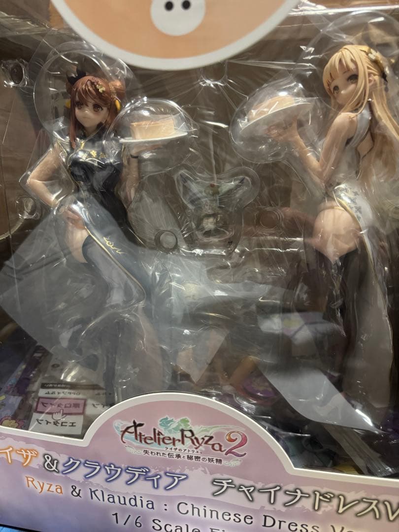 ライザのアトリエ２　ライザ&クラウディア　チャイナドレスVer. フィギュア