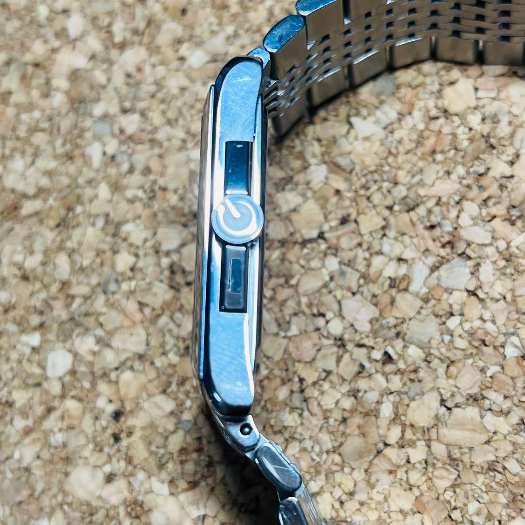 GUCCI Gタイムレス／レクタングル138.4クォーツSS.ブラックフェイス